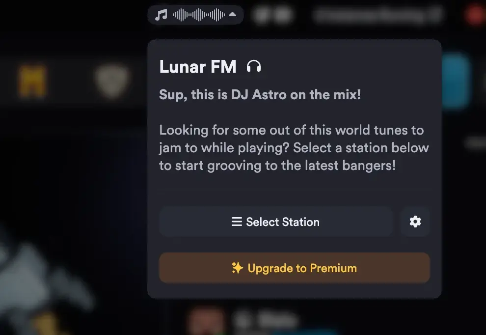 Lunar Client Minecraft integration